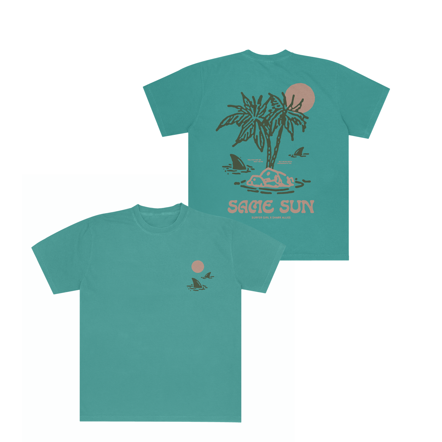 SAME SUN x SHARK ALLIES TEE