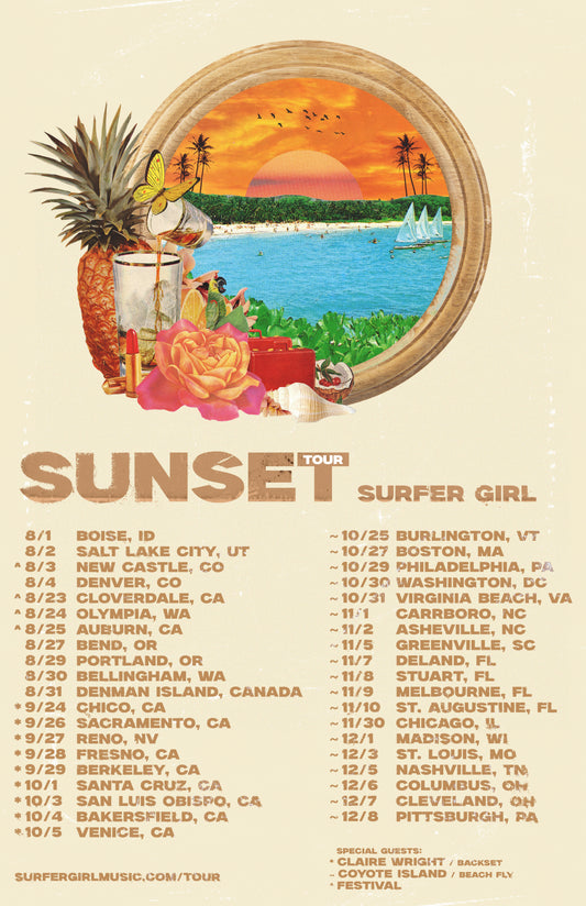 Sunset Tour Poster