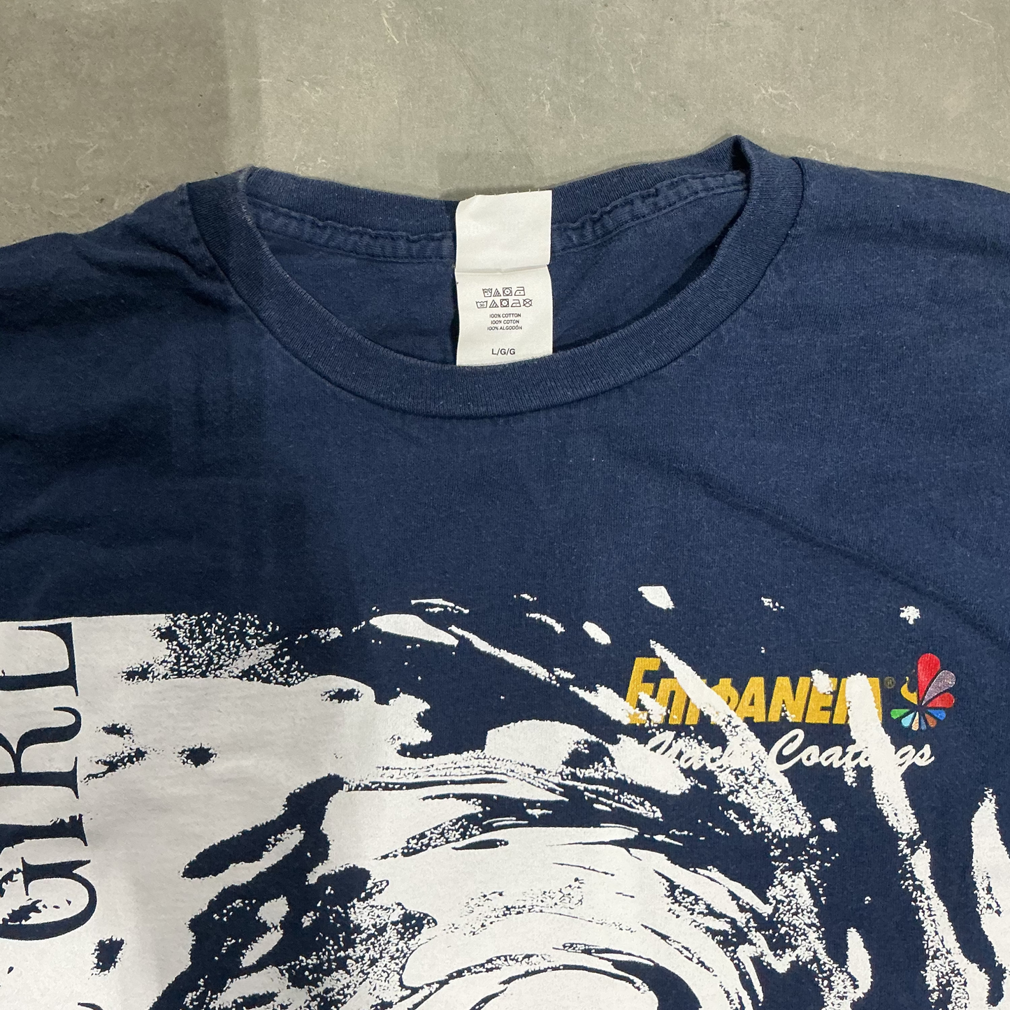 Large "ENIAMNE" Cyclone Tee