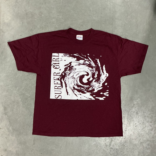 Large "Maroon" Cyclone Tee