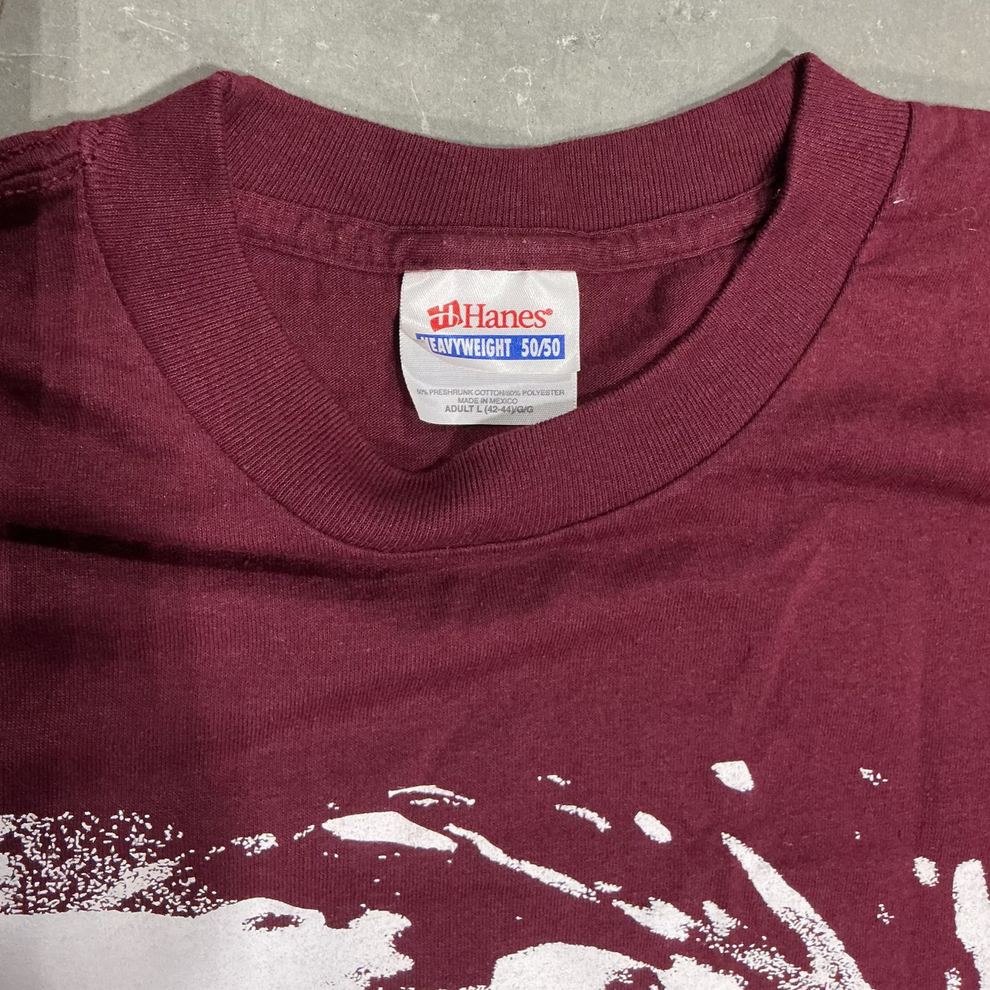Large "Maroon" Cyclone Tee