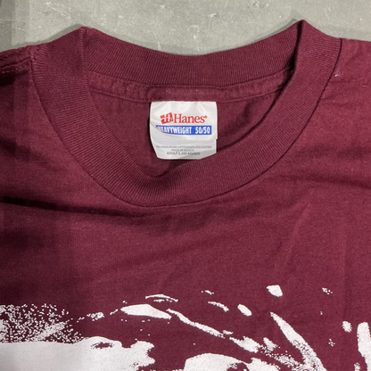 Large "Maroon" Cyclone Tee
