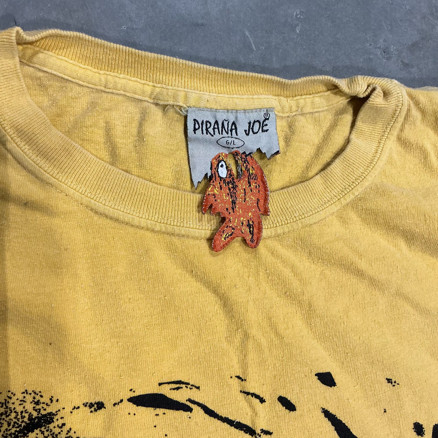 Large "Pirana Joe" Cyclone Tee