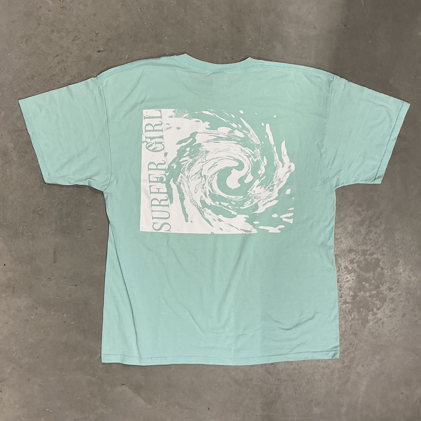 X-Large "Teal" Cyclone Tee