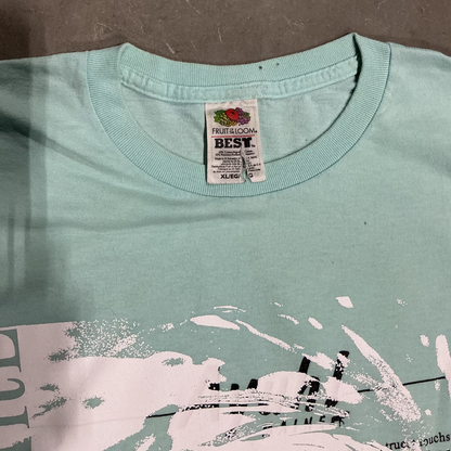 X-Large "Teal" Cyclone Tee