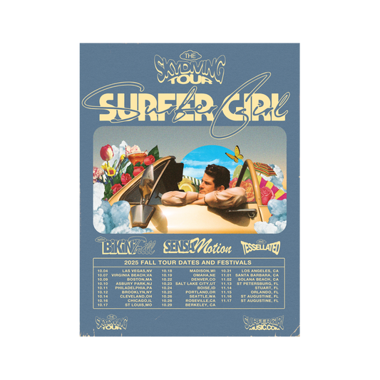 Skydiving Tour Poster