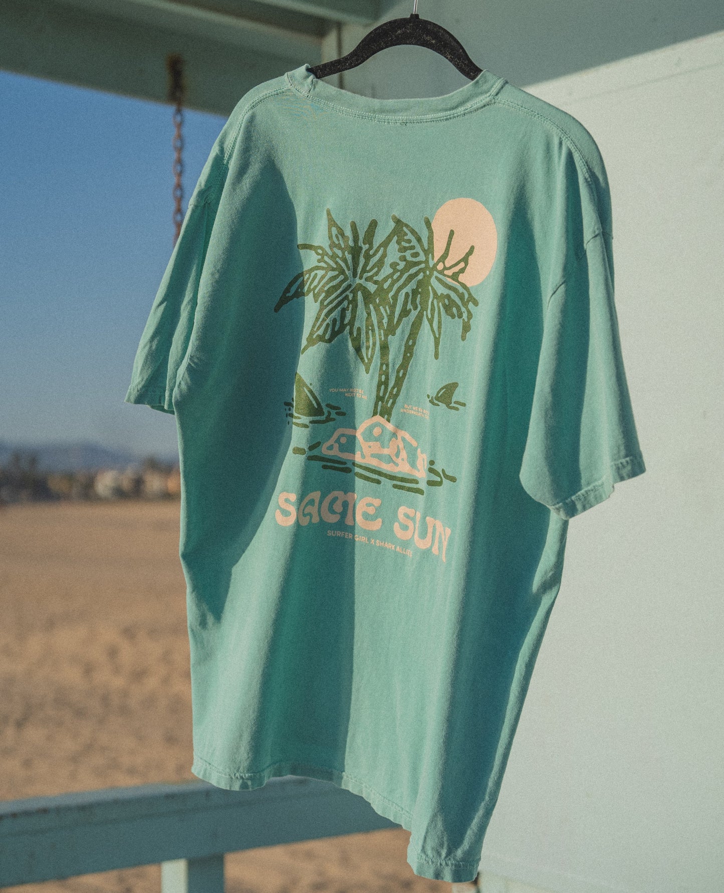 SAME SUN x SHARK ALLIES TEE